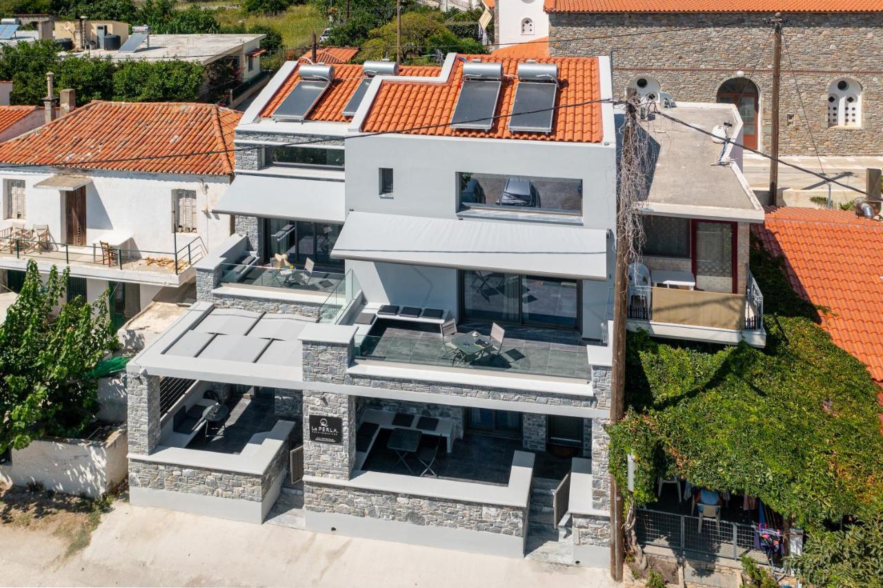 La Perla Suites Agioi Apostoloi  Buitenkant foto